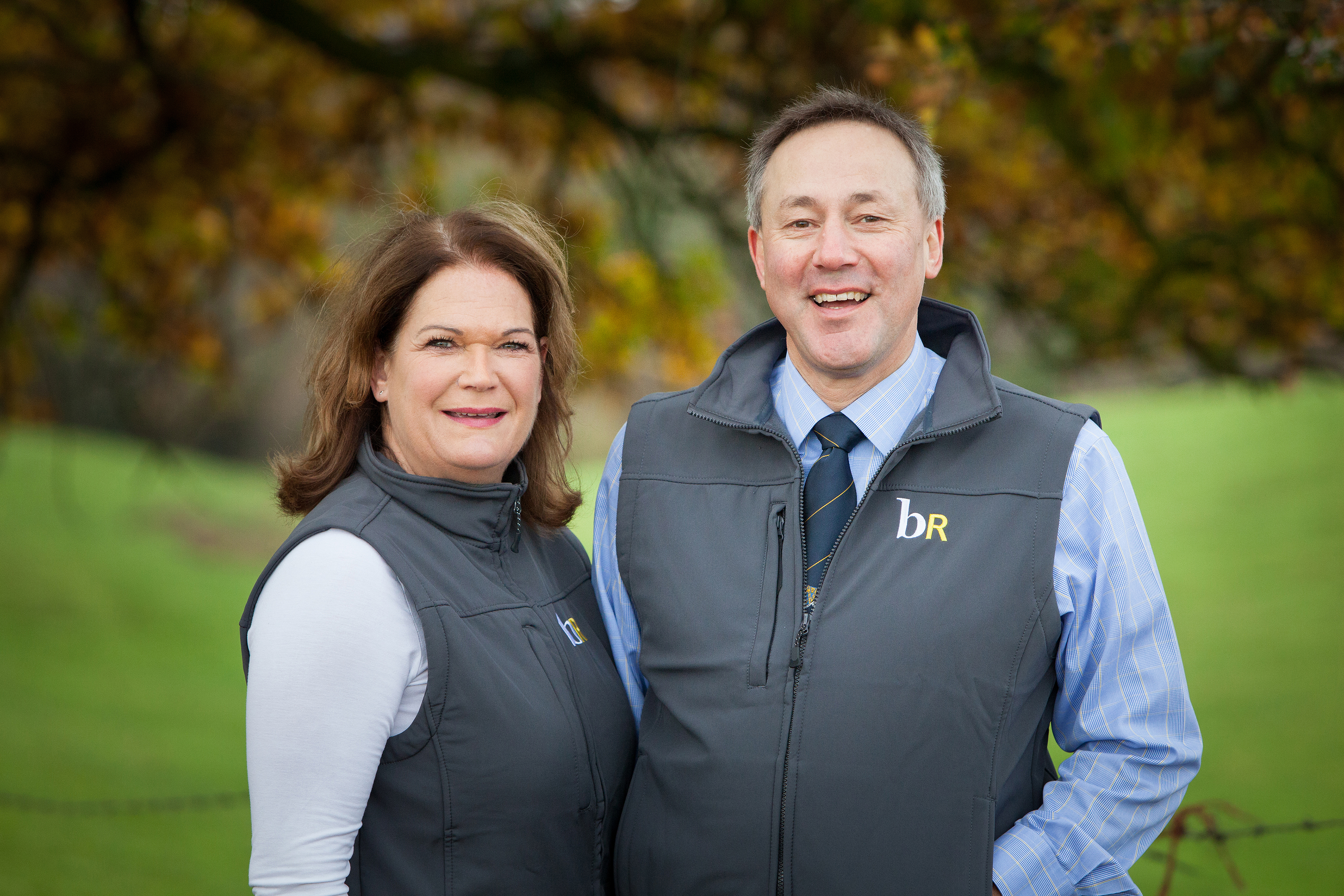 Business Partners, Mike and Louise Taylor
