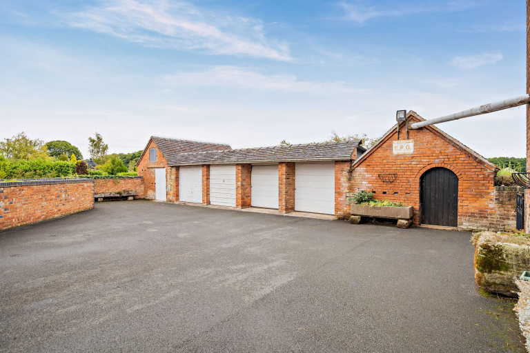 Garages and outbuilding block
