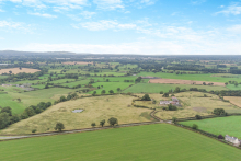 Aerial view Highfield Hall